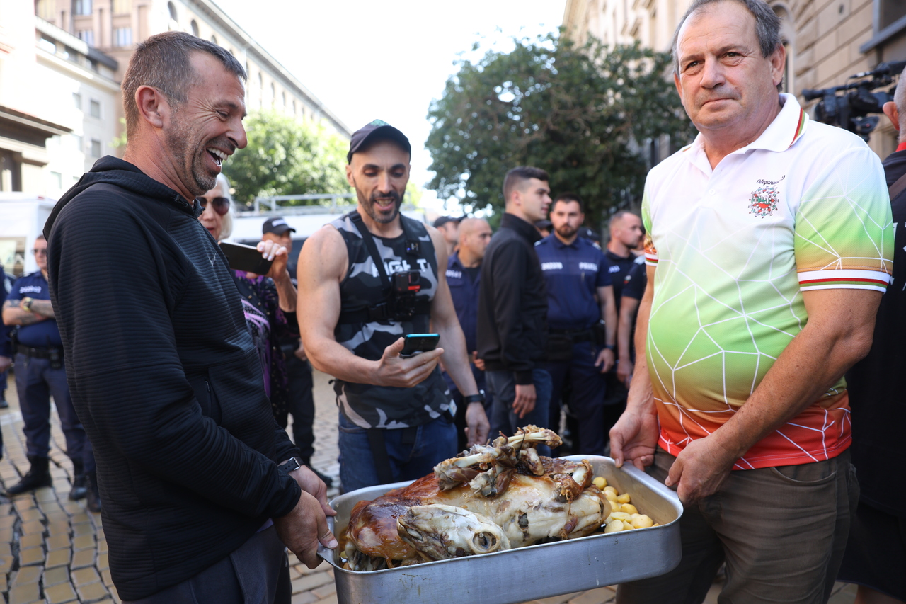 <p>Граждани протестират пред сградата на Народното събрние (НС) в София. Протестът е под надслов &bdquo;Легитимното Народно събрание на българския народ против нелигитимно избран парламент&quot;.</p>