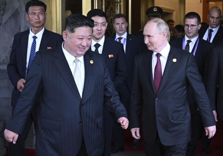 Ким Чен ун Владимир Путин