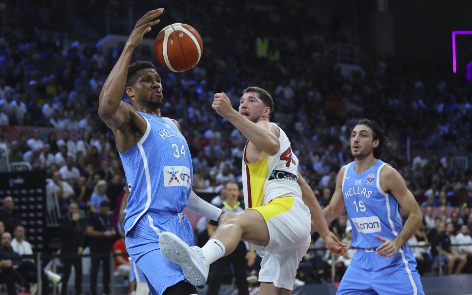 Испания - Гърция 86:90 точки / Евробаскет, група G, пети кръг, 04.09.2025 г.