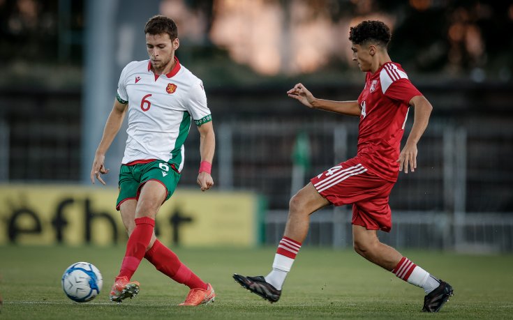 НА ЖИВО: България U21 - Гибралтар U21 3:0, Илиев бележи от дузпа