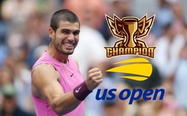 Карлос Алкарас надви Яник Синер и завоюва US Open - испанецът е първи в света