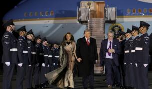 Напрежение във въздуха със самолета на Тръмп Air Force One