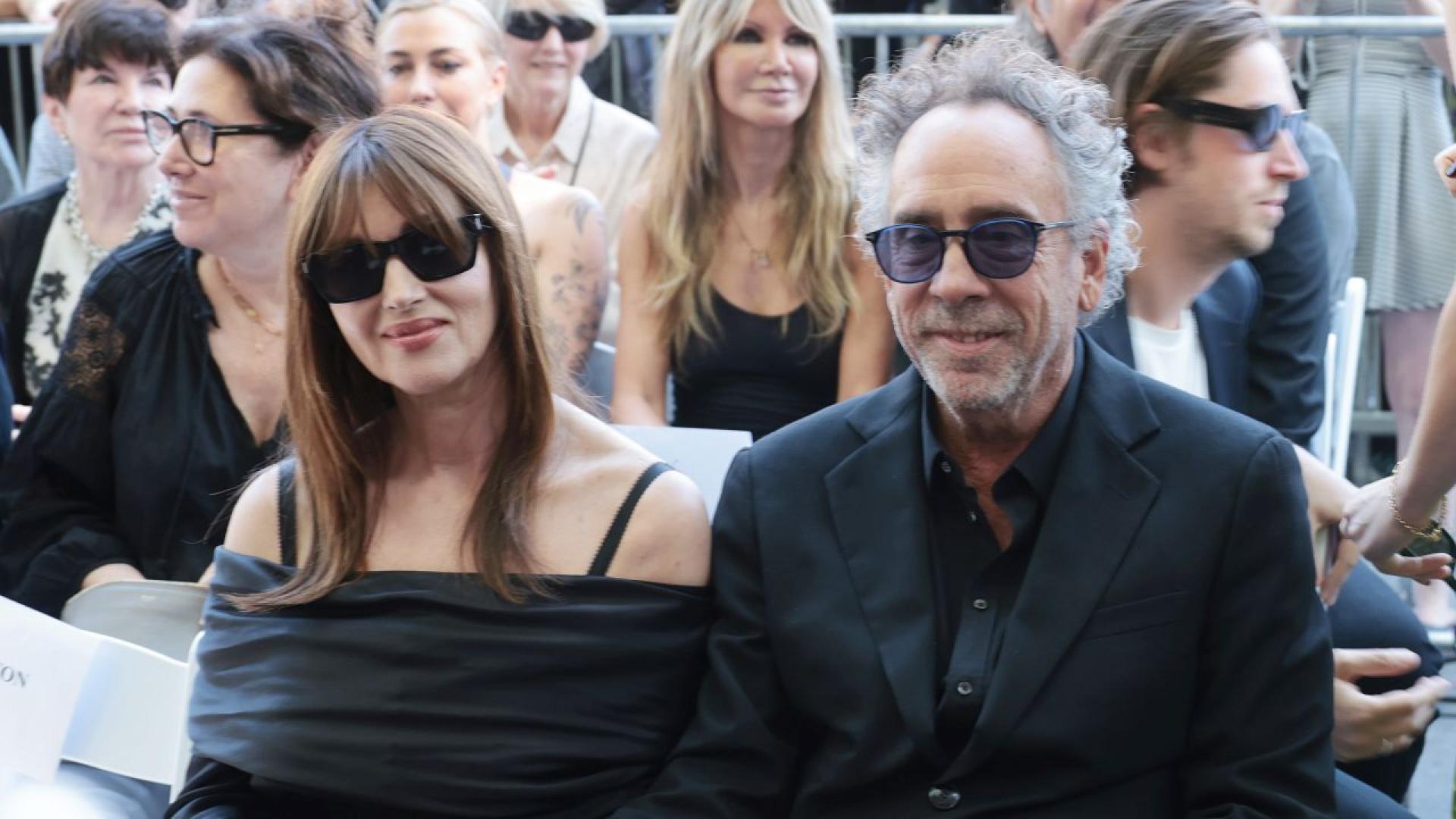 Холивудският режисьор Тим Бъртън и италианската актриса и модел Моника