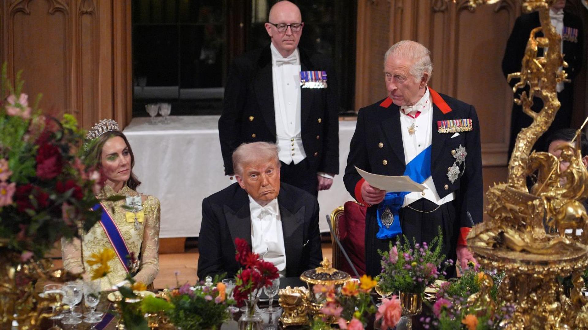 Президентът Доналд Тръмп заяви че времето прекарано с прекрасния крал