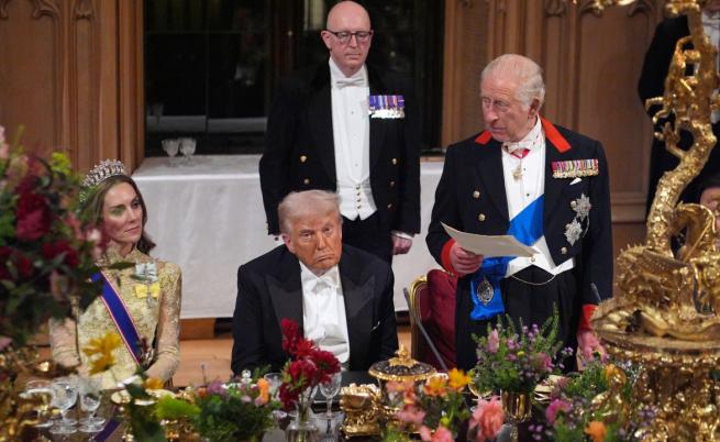 „Каквото, по дяволите, ни сервираха“ - Доналд Тръмп за кралския банкет