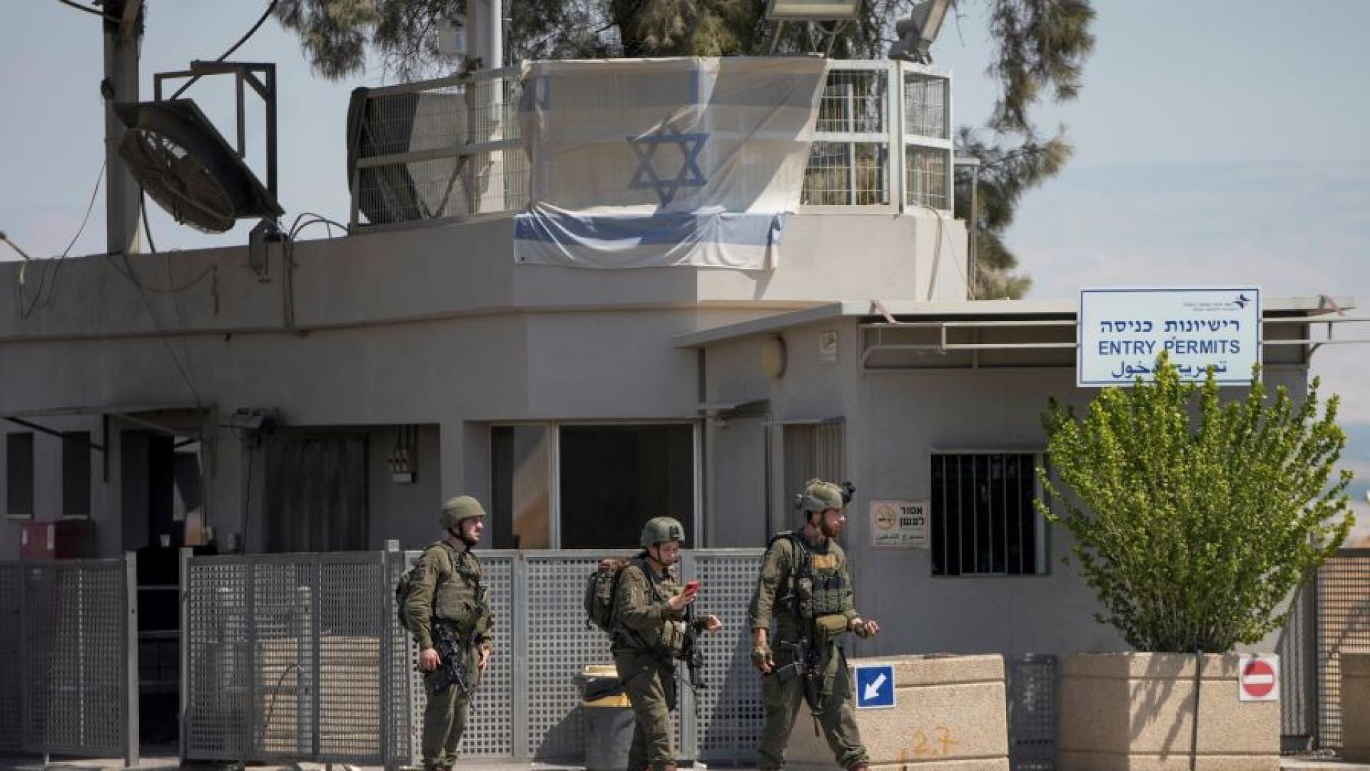 Граничният контролно пропускателен пункт Алънби единственият между окупирания от Израел Западен