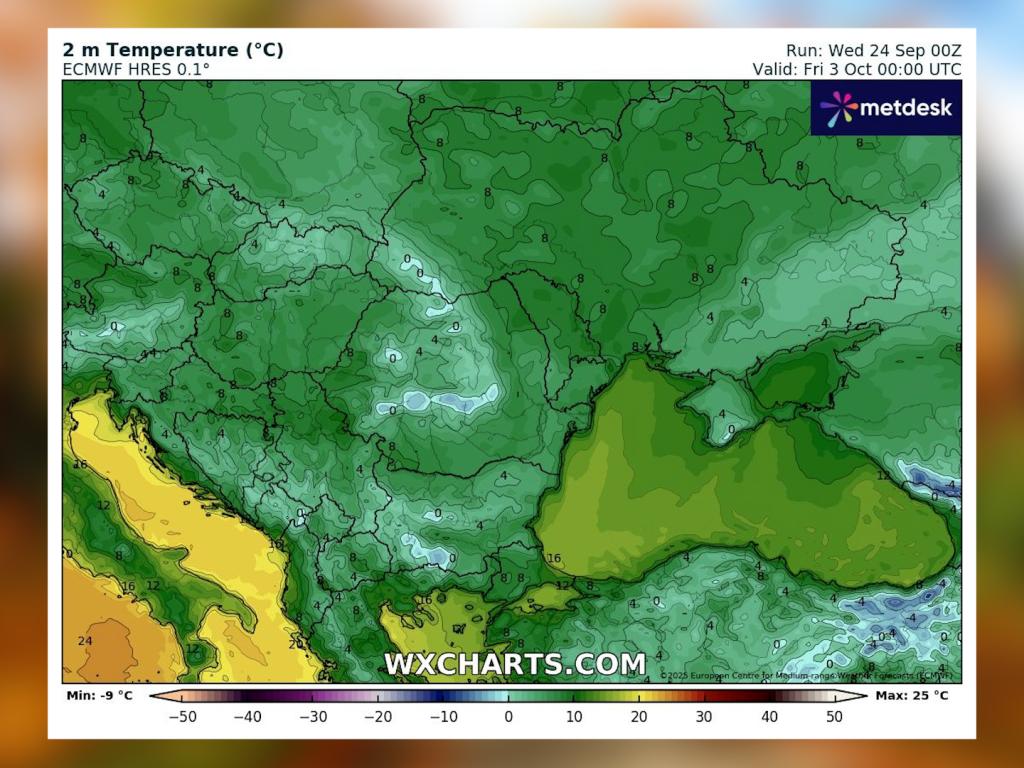 Условия за сутрешни слани