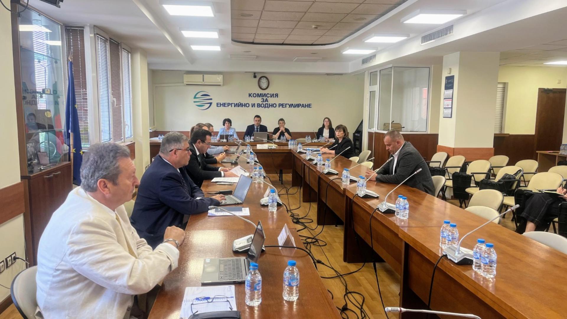 На открито заседание Комисията за енергийно и водно регулиране обсъди
