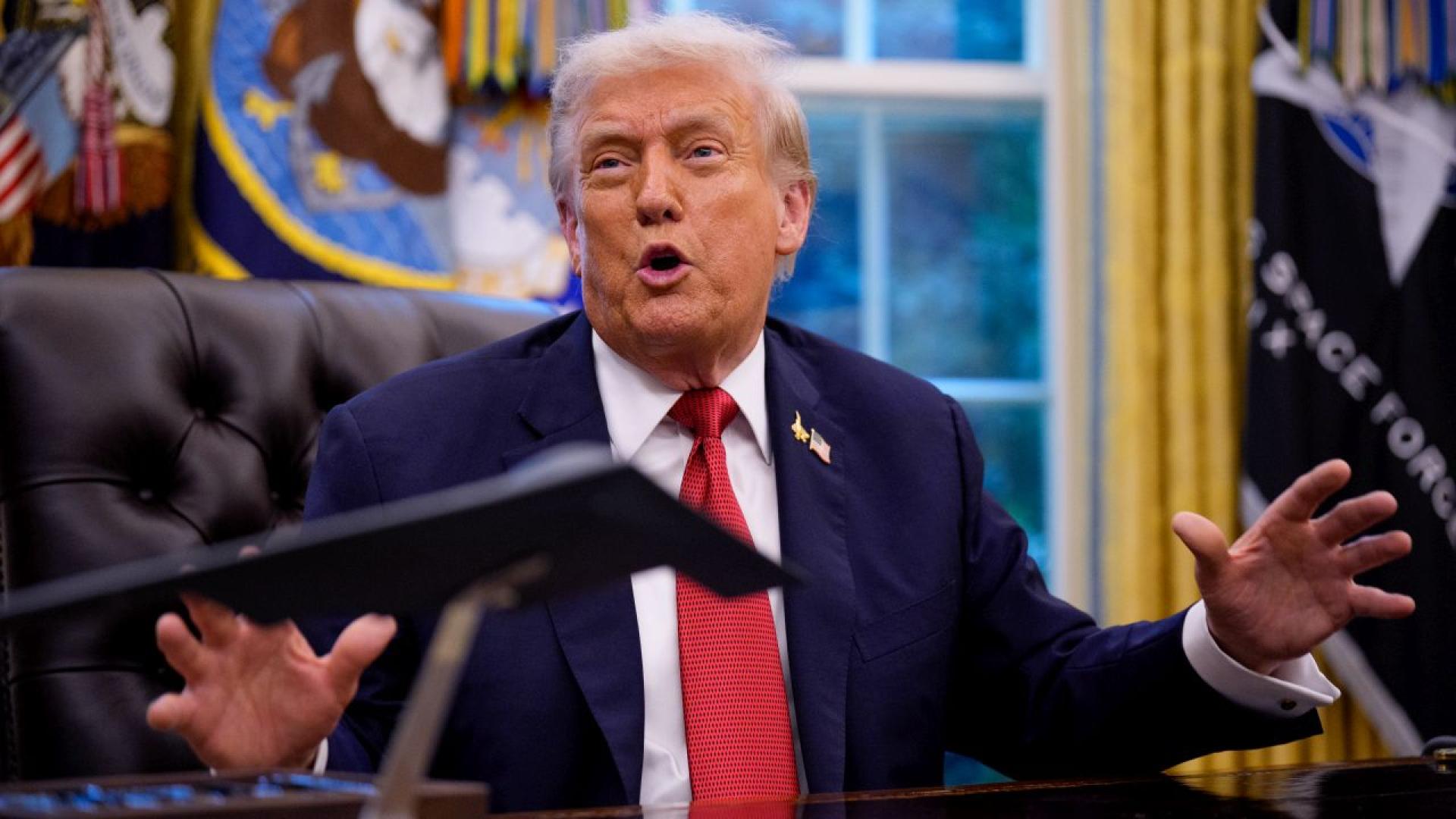 Президентът на САЩ Доналд Тръмп заяви в четвъртък че няма