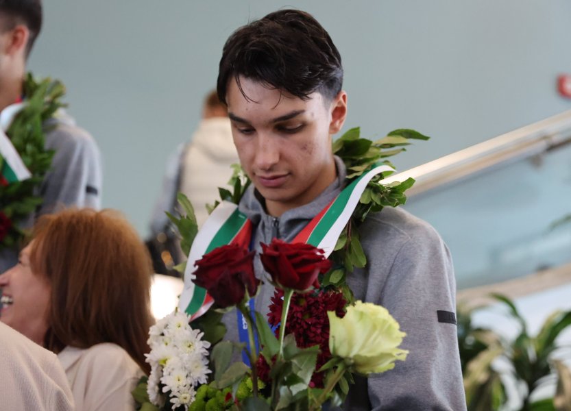 Посрещане на световните вицешампиони1
