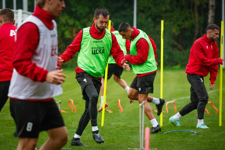Тренировка на ЦСКА1