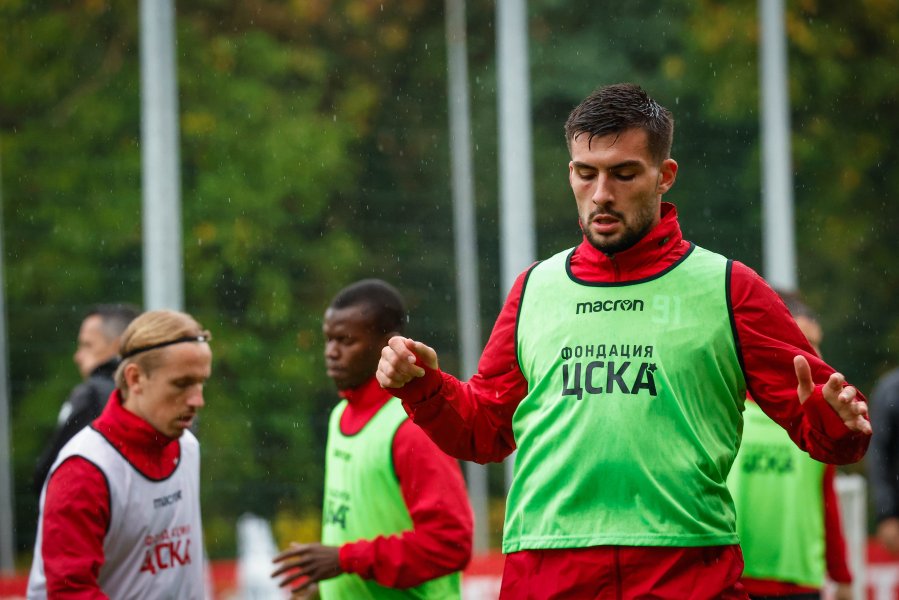 Тренировка на ЦСКА1