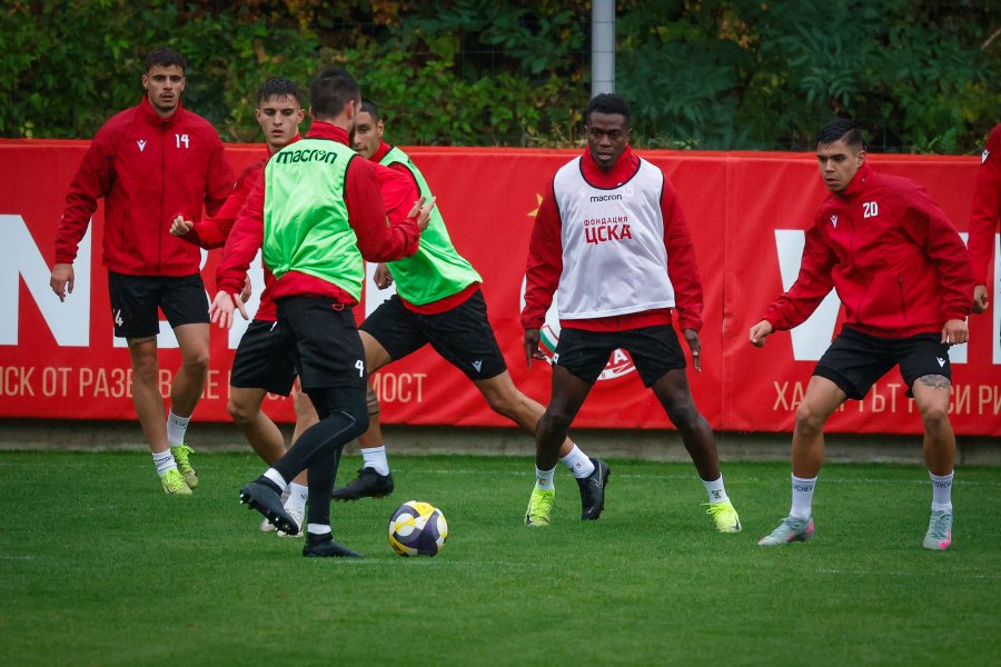 Тренировка на ЦСКА1