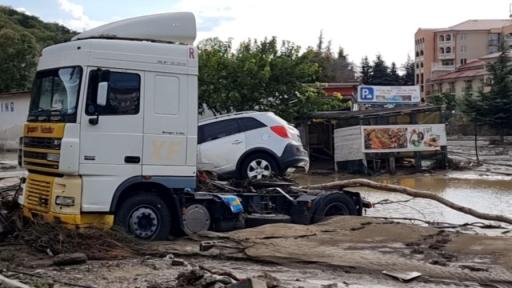 Военни със специализирана техника помагат за разчистването в района на "Елените"