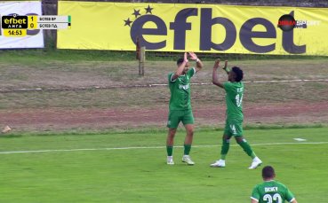 Ботев Враца - Ботев Пловдив 1:1 /първо полувреме/