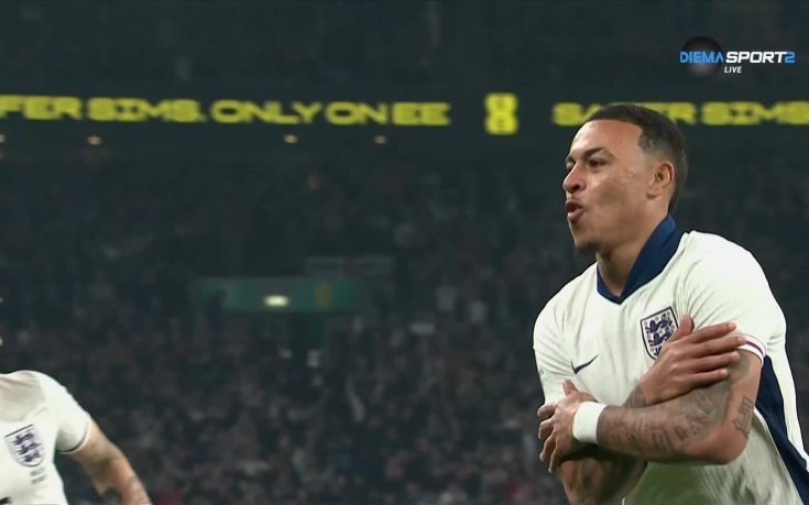 Морган Роджърс даде ранна преднина на Англия срещу Уелс