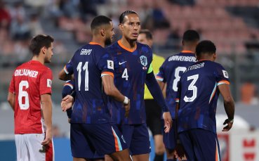 Нидерландия не се затрудни с Малта и оглави групата си, Гакпо с два гола от дузпи