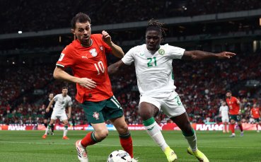 Португалия пречупи Ирландия в добавеното време