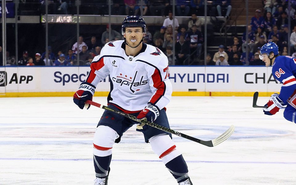 Чарли Линдгрен спря 35 удара и Вашингтон Кепиталс спечели срещу Ню Йорк Рейнджърс