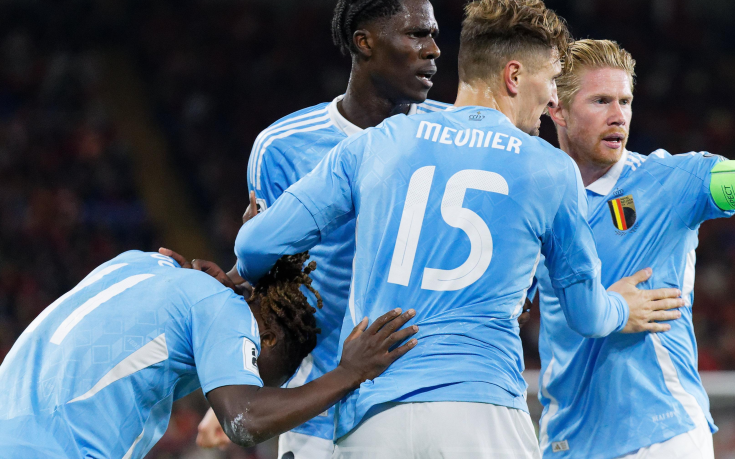 Белгия се върна на върха след обрат срещу Уелс в Кардиф