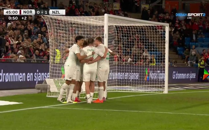 Норвегия - Нова Зеландия 1:1 /репортаж/