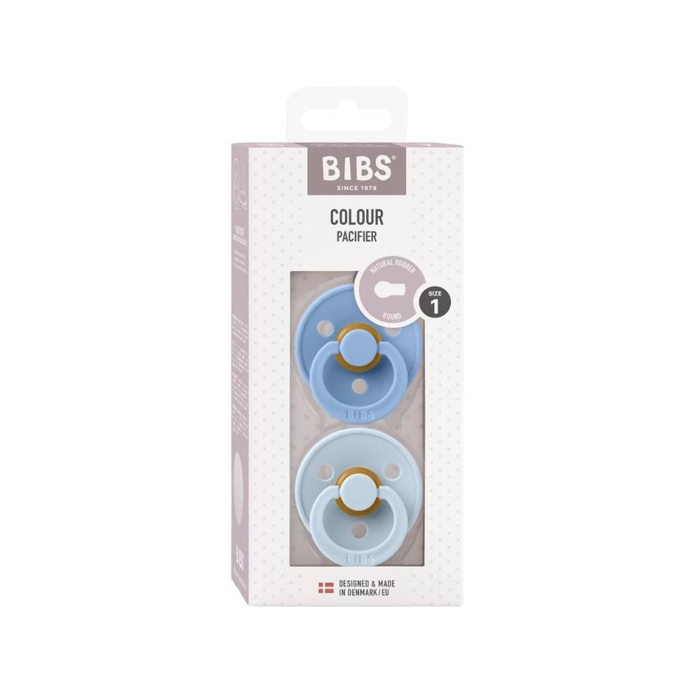 BIBS COLOUR Биберони Baby Blue Sky Blue