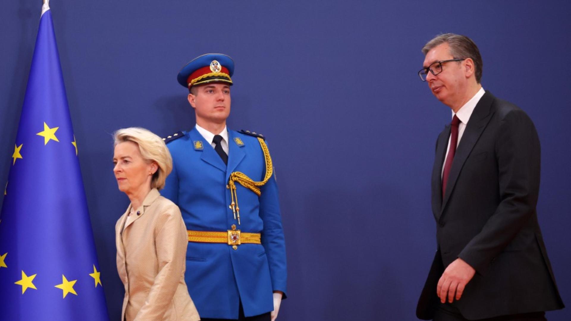 Президентът на Европейската комисия Урсула Фон дер Лайен заяви днес