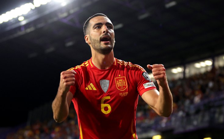 Луис де ла Фуенте: Микел Мерино е на нивото на Родри и Педри