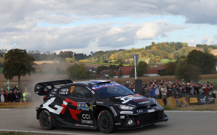 Себастиен Ожие води след втория ден на Рали Централна Европа