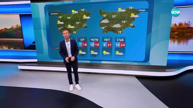 Прогноза за времето (20.10.2025 - обедна емисия)
