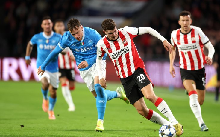 ПСВ Айндховен унижи Наполи и Конте