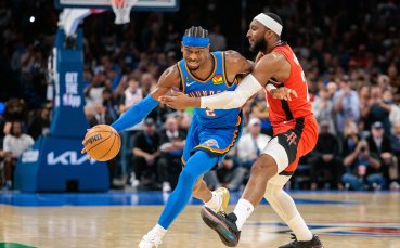 Шампионът Оклахома Сити Тъндър започна сезона в НБА с трудна победа