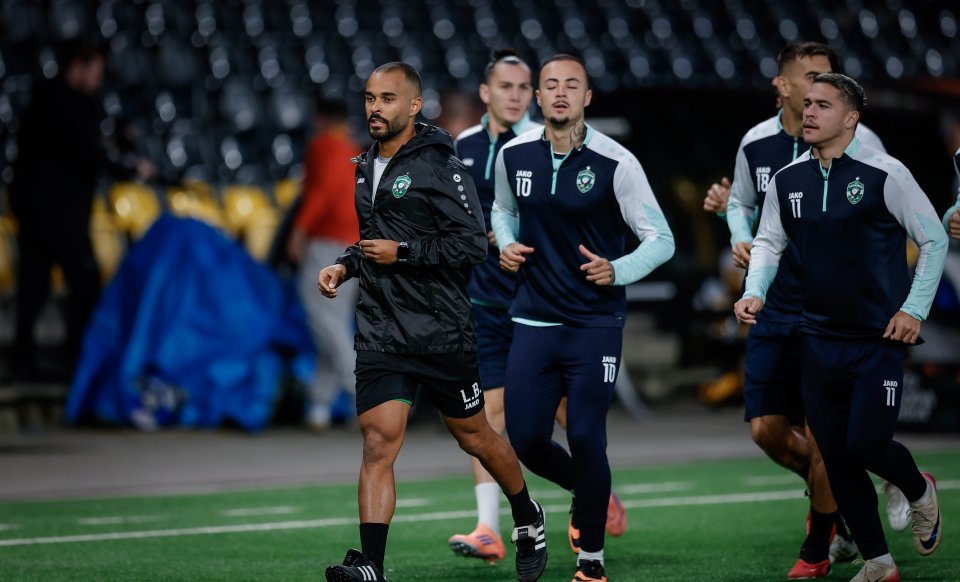 Тренировка на Лудогорец в Берн преди мача с Йънг Бойс1