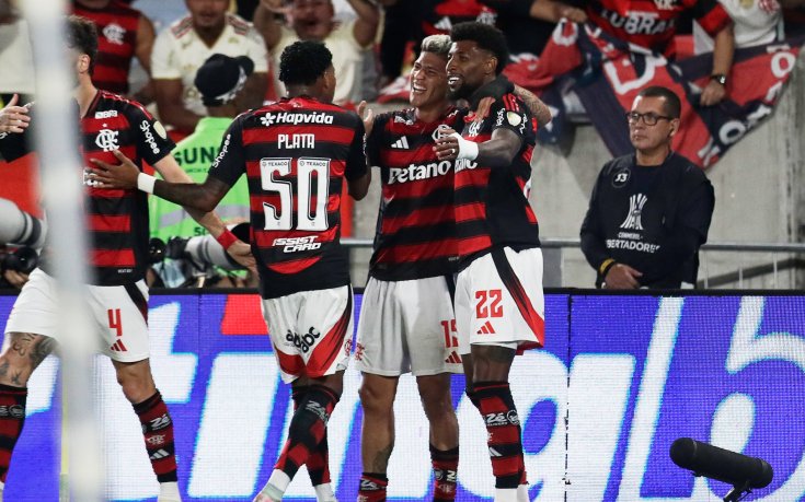 Фламенго повали Расинг с рикошет и е на крачка от финала в Копа Либертадорес (видео + снимки)