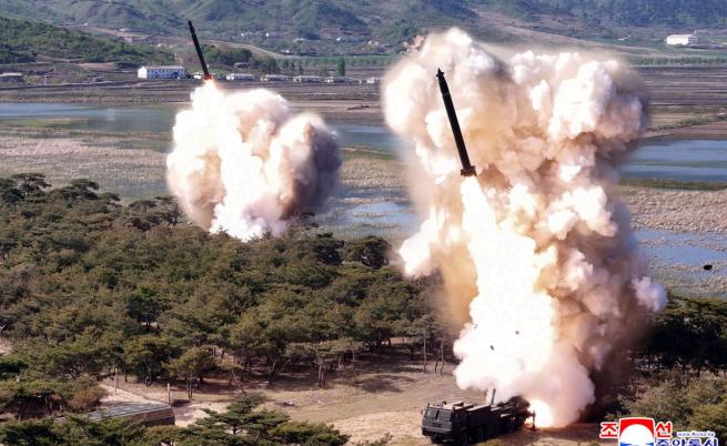 КНДР тества 