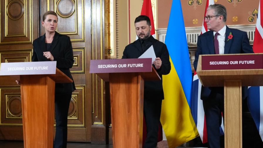 Зеленски призова САЩ да разширят санкциите срещу Русия и поиска ракети