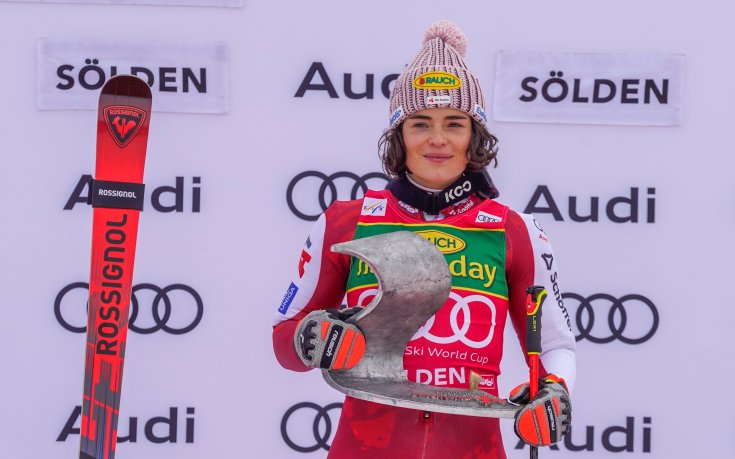 Сезонът в алпийските ски започна с домашен триумф на Юлия Шайб в Зьолден