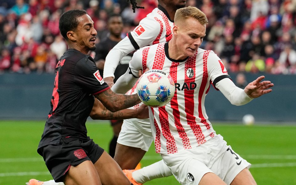 Байер Леверкузен - Фрайбург 2:0 / Първа Бундеслига, осми кръг, 26.10.2025 г.