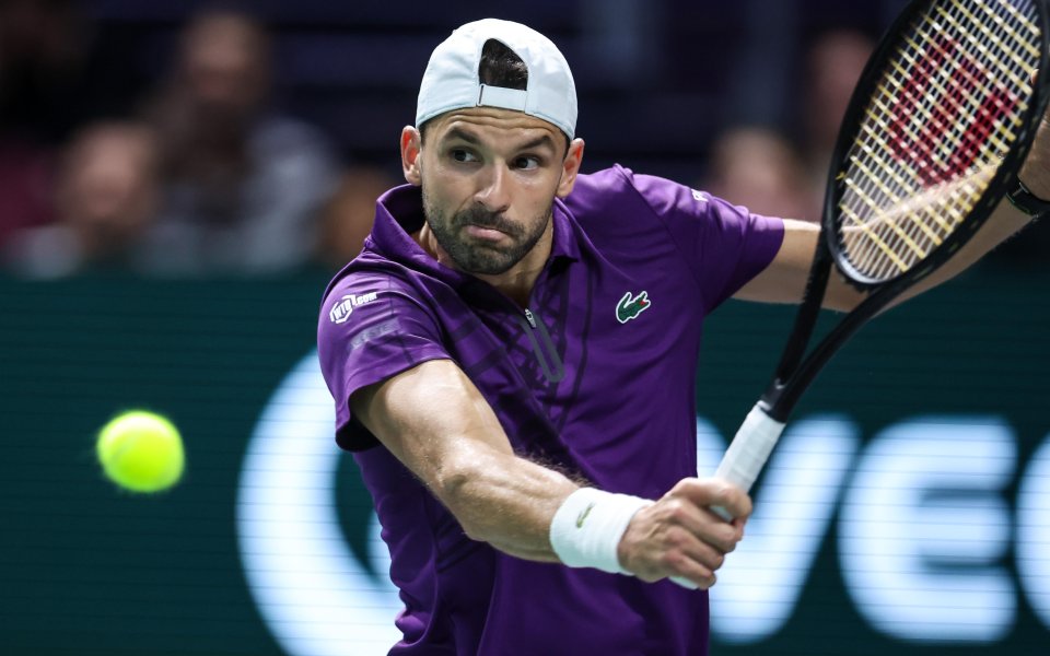 Джовани Мпечи Перикар - Григор Димитров 0:2 сета / ATP 1000, Париж, първи кръг, 27.10.2025 г.