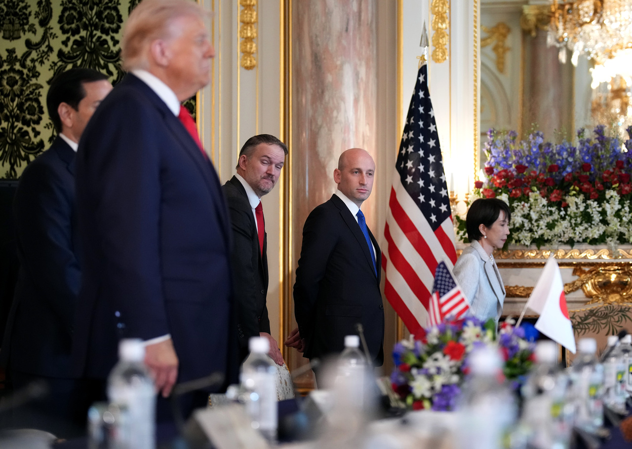 <p>Американският президент Доналд Тръмп се срещна в Токио с японската премиерка Санае Такаичи.</p>