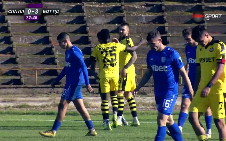 Димитър Митков също се разписа срещу Спартак Плевен