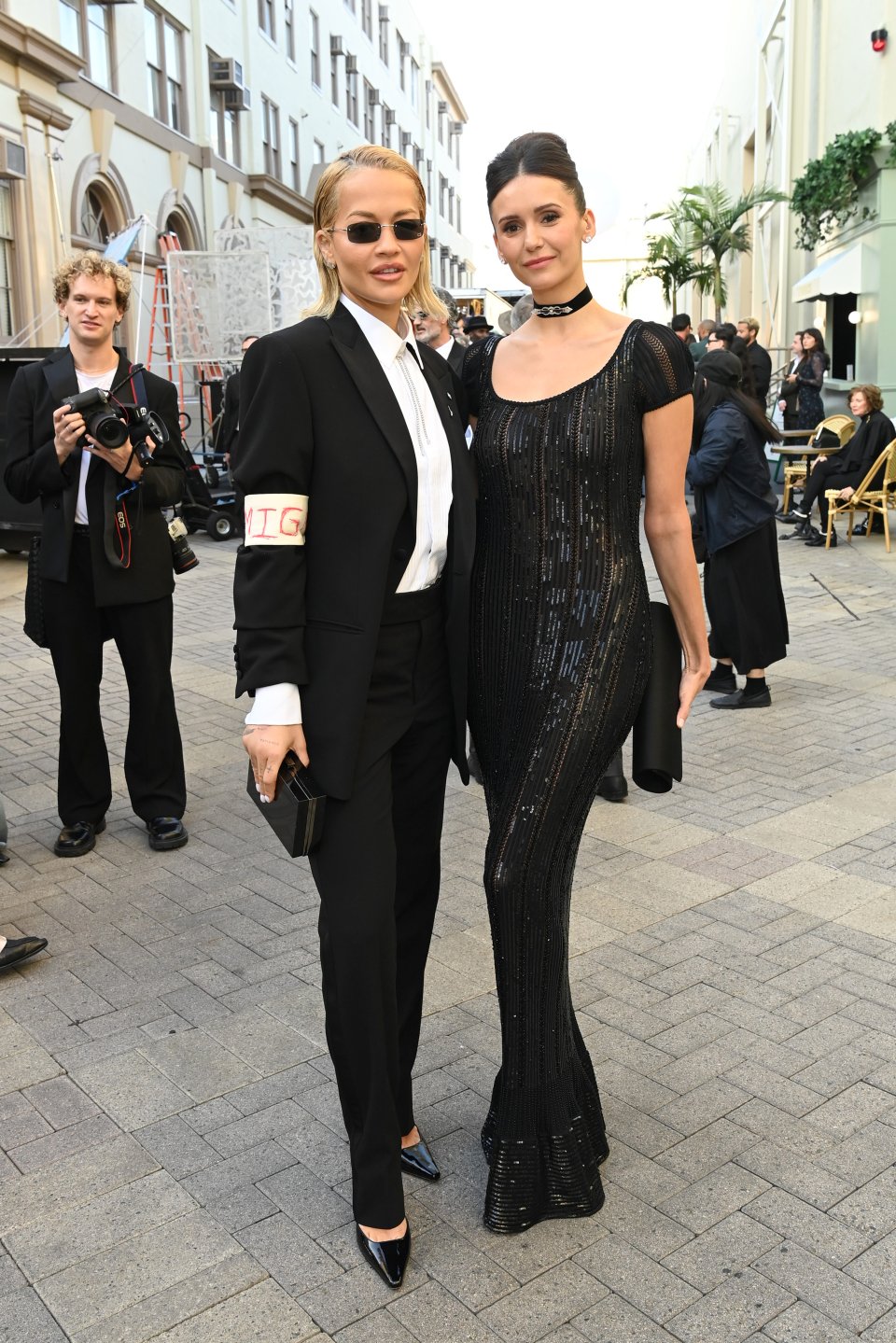 Рита Ора и Нина Добрев посетиха Vogue World