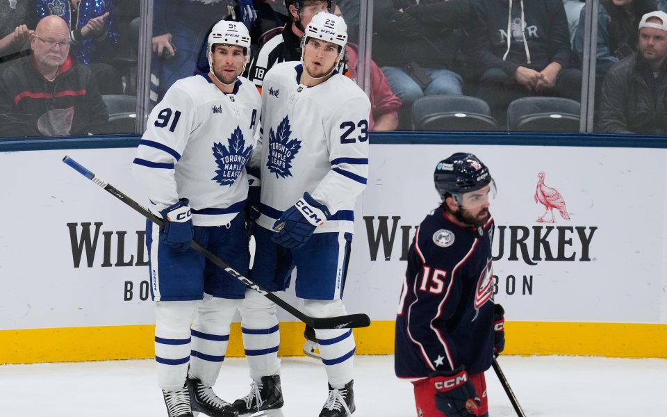 Торонто със загуба в мача, в който Джон Таварес вкара своя гол номер 500