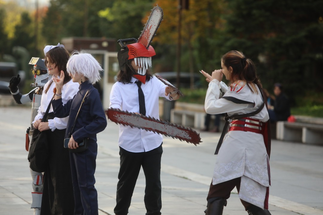 <p>Хелоуин в София</p>