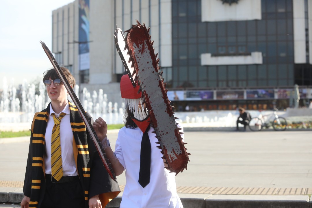 <p>Хелоуин в София</p>