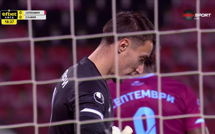 Септември София - Славия 0:0 /първо полувреме/