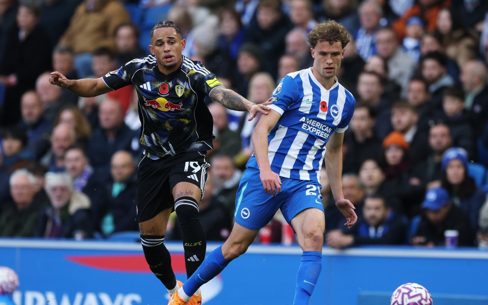 Брайтън & Хоув Албиън - Лийдс Юнайтед 3:0 / Висша лига, десети кръг, 01.11.2025 г.