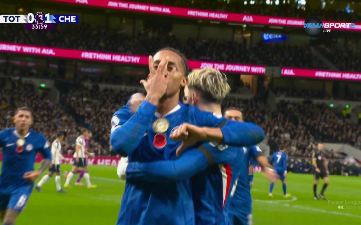 Тотнъм - Челси 0:1 /първо полувреме/