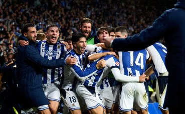 Реал Сосиедад спечели баското дерби с Атлетик Билбао след късна драма и голово шоу