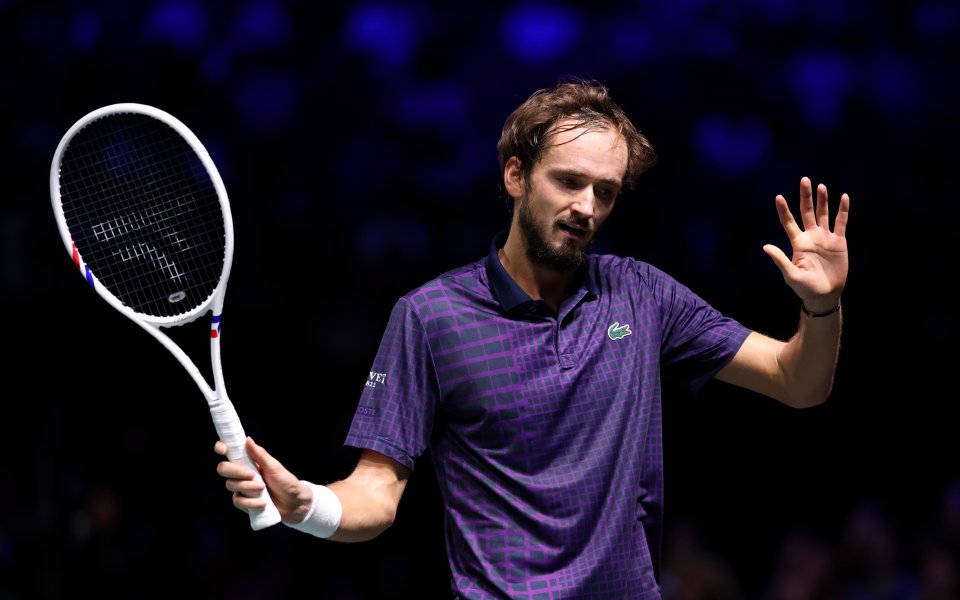 Даниил Медведев се отказа от участие на турнира в Метц